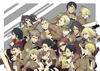 Плакаты A3 Attack on Titan / Атака Титанов 003