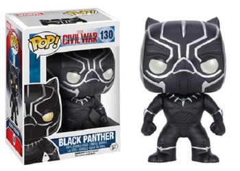 Фигурка-башкотряс Funko Черная Пантера Гражданская Война / Black Panther Civil War