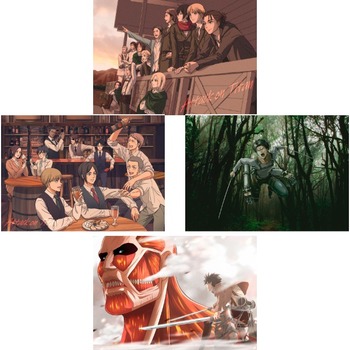 Плакати А3 Attack on Titan / Атака Титанів 009