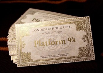Квиток на Хогвартс-експрес Гаррі Поттер | Hogwarts Express ticket Harry Potter