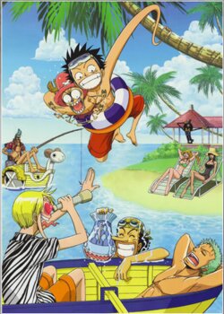 Плакаты A3 One Piece / Ван-Пис 001