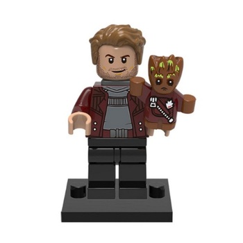 Мініфігурка Зоряний Лорд Правоохоронці Галактики 2 | Star-Lord Guardians of the Galaxy Vol. 2