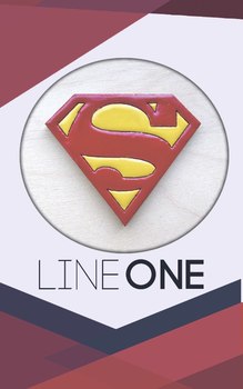 Дерев’яний значок Супермен | Superman