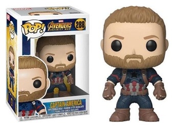 Фігурка-башкотряс Funko Капітан Америка (Війна Нескінченності) | Captain America (Infinity War)