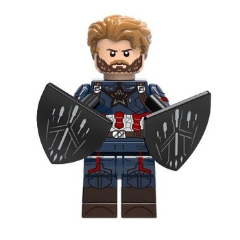 Мініфігурка Капітан Америка (Війна Нескінченності) | Captain America (Infinity War)