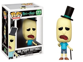 Фігурка Funko Містер Жопосранчик (Рік і Морті) | Mr. Poopy Butthole (Rick and Morty)