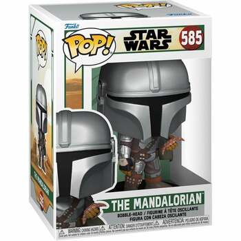 Pop! Star Wars: The Book of Boba Fett - The Mandalorian with Pouch [#585]
