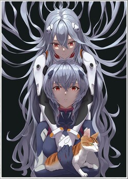 Постеры A3 Evangelion / Евангелион 007