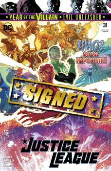 Justice League # 31 Cover C Regular Francis Manapul Cover (з автографом)