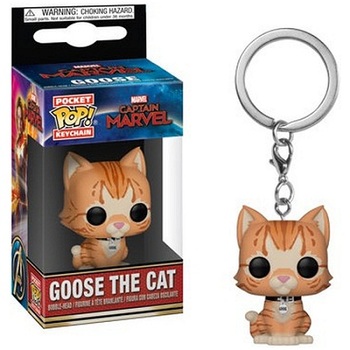 Брелок-фигурка Funko Кот «Гус» Капитан Марвел | Goose the Cat Captain Marvel