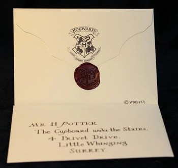 Лист з Хогвартса Гаррі Поттер | Hogwarts Acceptance Letter Harry Potter