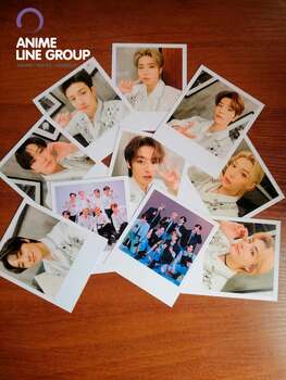 Набор карточек полароид Stray Kids Behind Selfie 10 штук