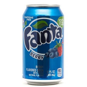 Fanta Ягоди (Банку 355 мл)