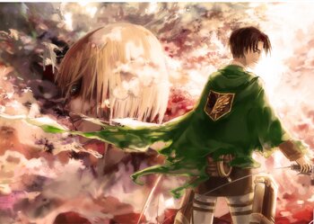 Плакаты A3 Attack on Titan / Атака Титанов 003