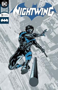 Nightwing #51 Cover A Regular Mike Perkins Enhanced Foil Cover