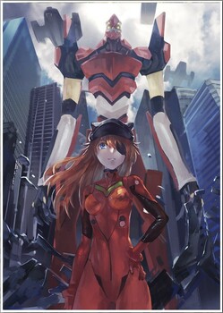 Плакаты А3 Evangelion / Евангелион 006