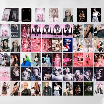 Ломо Карты Lomo Card Blackpink Pink Venom 50 штук