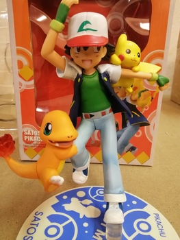 Фігурка Pokemon Ash Ketchum Pikachu Charmander | Pokemon