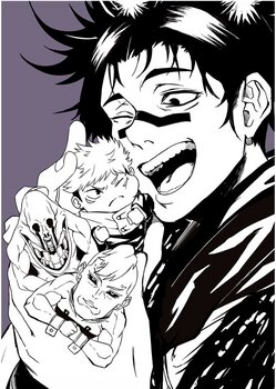 Плакаты A3 Jujutsu Kaisen / Магическая битва 030