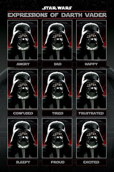 Офіційний постер Дарт Вейдер Зіркові війни | Darth Vader Star Wars