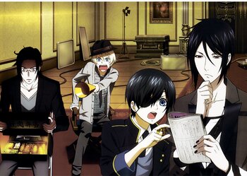 Плакати А3 Black Butler / Темний дворецький 002