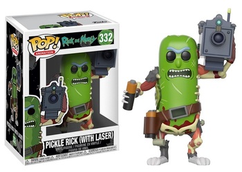 Фігурка Funko Огірок Рік з лазером (Рік і Морті) | Pickle Rick with Laser (Rick and Morty)