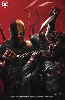 Deathstroke # 35 Cover B Variant Francesco Mattina Cover