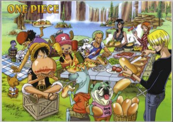 Плакаты A3 One Piece / Ван-Пис 008
