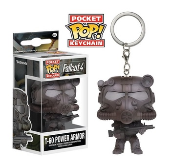 Брелок-фігурка Funko T-60 Силова броня | T-60 Power Armor Fallout 4