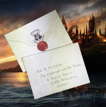 Лист з Хогвартса Гаррі Поттер | Hogwarts Acceptance Letter Harry Potter