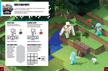 MINECRAFT. Стікер-бук. Нижній світ и Край