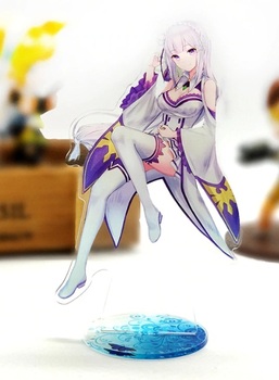 Акриловая фигурка Эмилии Re:Zero 15 см | Re:Zero Эмилия