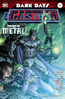 Dark Days. The Casting #1 Cover A Regular Jim Lee & Scott Williams Foil-Stamped Cover