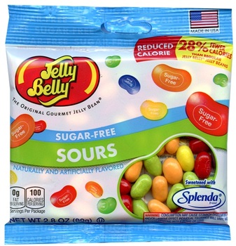 Цукерки Jelly Belly без цукру, кислі