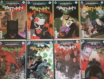 DC Universe Rebirth. Batman #25-32 («The War of Jokes and Riddles» complete story arc)