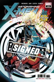 Astonishing X-Men #13 Обкладинка D Звичайна, підписана Грегом Лендом та Метью Розенбергом (с автографом)