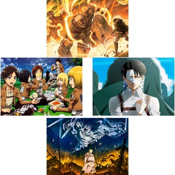 Плакаты A3 Attack on Titan / Атака Титанов 010