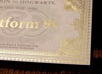 Квиток на Хогвартс-експрес Гаррі Поттер | Hogwarts Express ticket Harry Potter