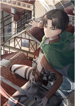 Плакаты A3 Attack on Titan / Атака Титанов 015