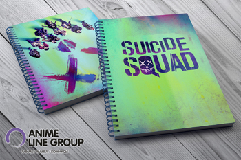 Скетчбук Suicide Squad