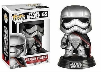 Фігурка-башкотряс Funko Капітан Фазма Зіркові війни | Captain Phasma Star Wars