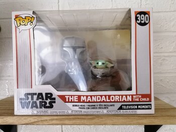 Диорама Funko Мандалорец и Дитя Звёздные Войны | The Mandalorian with The Child Star Wars [#390]