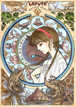 Ghibli тетрадь на пружине