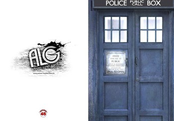 Doctor Who зошит на скобі
