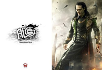 Loki зошит на скобі