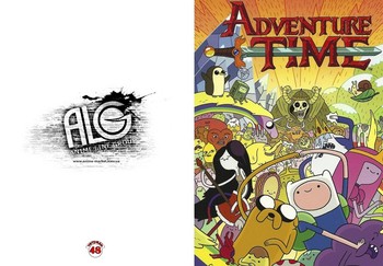 Adventure Time зошит на спіралі