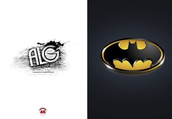 Batman тетрадь на скобе