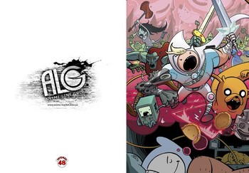Adventure Time зошит на спіралі