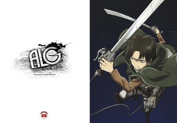 Shingeki no Kyojin зошит на скобі