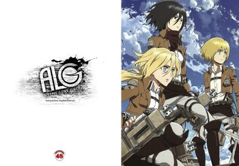 Shingeki no Kyojin зошит на скобі